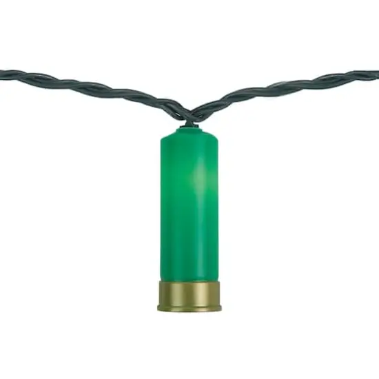 10ct. Multicolor Shotgun Shell Novelty Christmas String Lights {7}