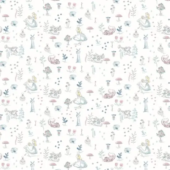 Disney&reg; Alice in Wonderland Cast of Characters Cotton Fabric {3}
