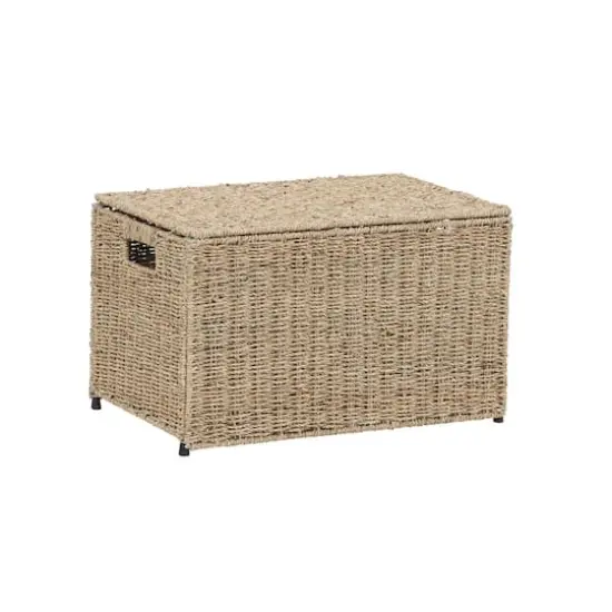Household Essentials Large Woven Chest {1}