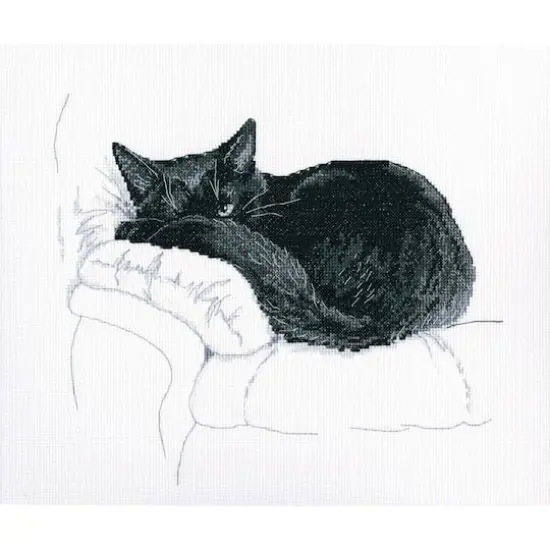 RTO Among Black Cats M668 Cross Stitch Kit {1}