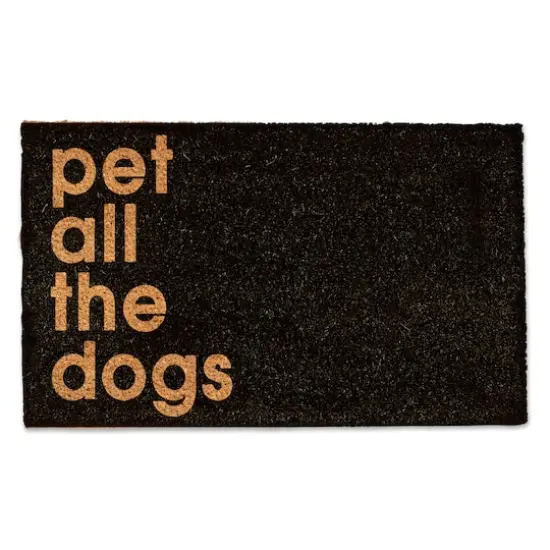 Pet All The Dogs 30" x 18" Door Mat {1}