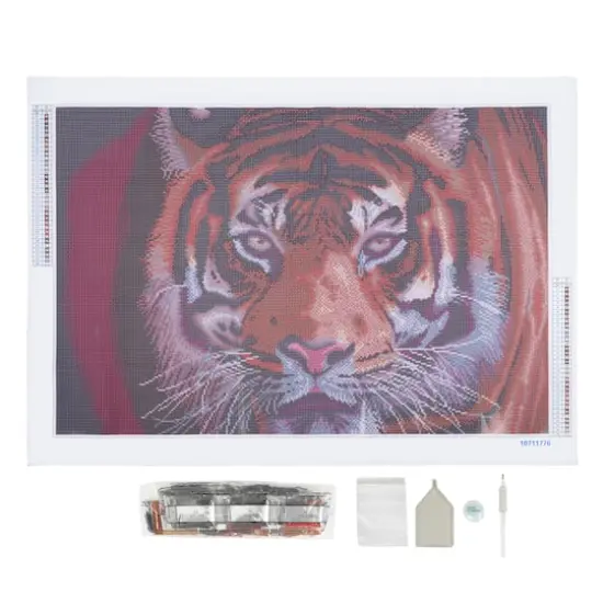 Tiger Diamond Art Kit by Make Market&reg; {3}