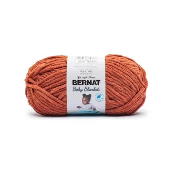 4 Pack Bernat&reg; Baby Blanket&trade; YarnTerracotta {1}