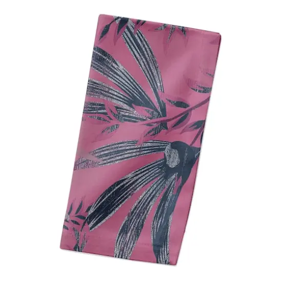 Peacock Pattern 10" x 10" Cotton Twill Napkin {3}