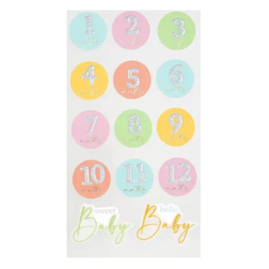 Baby Months Stickers by Recollections&trade; {4}