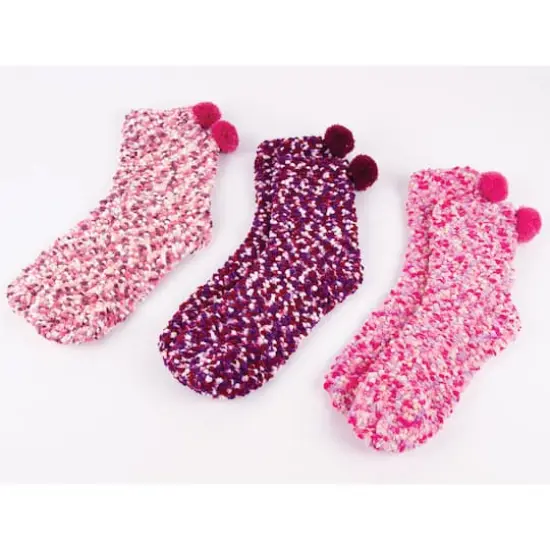 Make It Real&trade; 3C4G Socks So Sweet Cupcake Socks Set {4}