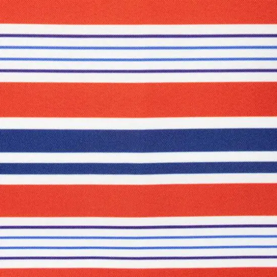 71" Red, White & Blue Striped Table Runner {5}