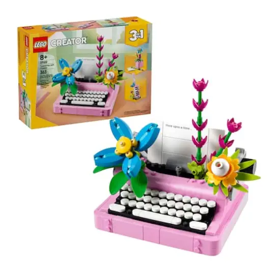 LEGO&reg; Creator&trade; 3in1 Typewriter with Flowers {1}
