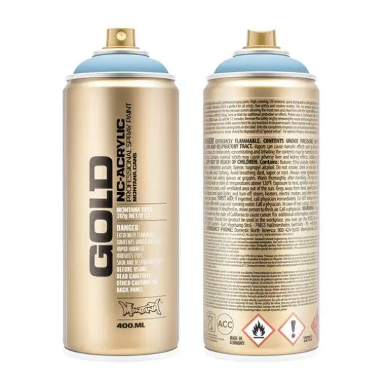 Montana&trade; Gold Acrylic Professional Spray Paint CL5210 Denim {1}