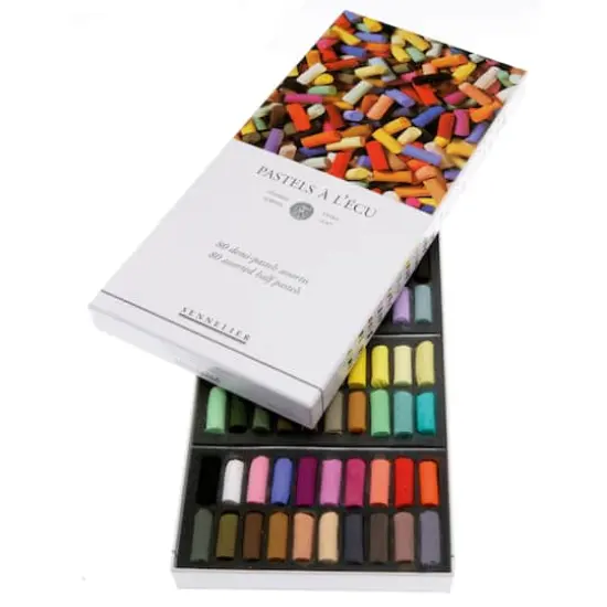 Sennelier Extra-Soft 80 Color Half Stick Pastel Set {3}