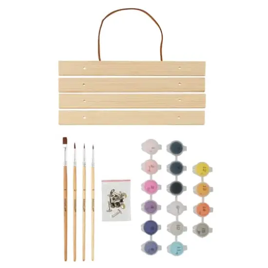 8" x 10" Car Poster Paint-by-Number Kit with Wood Display Hanger by Artist's Loft&reg; {3}