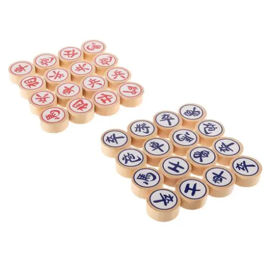 Toy Time Wooden Chinese Chess Board Game {9}