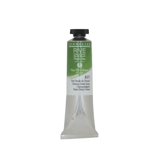 Sennelier Rive Gauche Oil Paint, 40mL 815 Chrome Oxide Green {1}