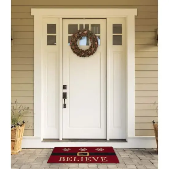 DII&reg; Believe Santa Doormat {5}