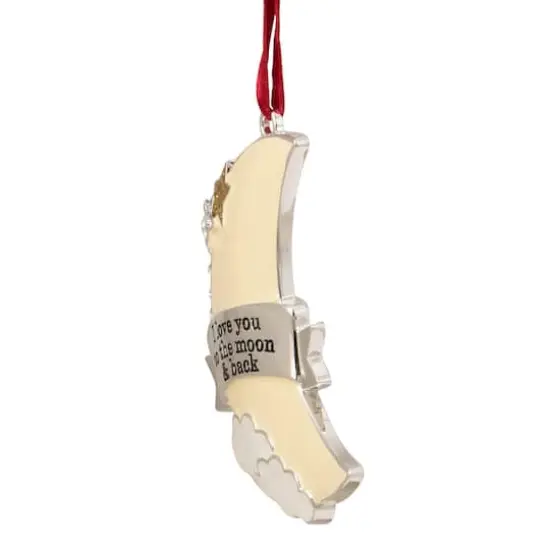 3.25" "I Love You to the Moon & Back" Ornament {4}