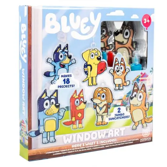 Bluey Window Art Kit {8}