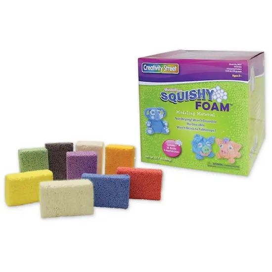 Creativity Street&reg; Squishy Foam&reg;, 36ct.  {1}