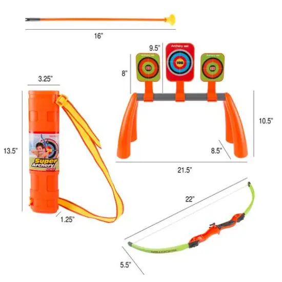 Toy Time Kids Beginner Toy Archery Set {4}