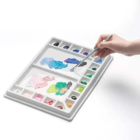 Large Rectangle Porcelain Palette by Artist's Loft&reg; {3}