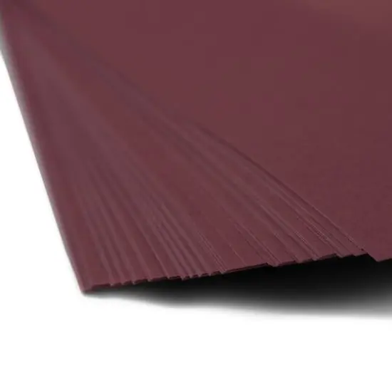 JAM Paper Matte 8.5'' x 11'' 28lb. Paper, 50 Sheets Burgundy {4}