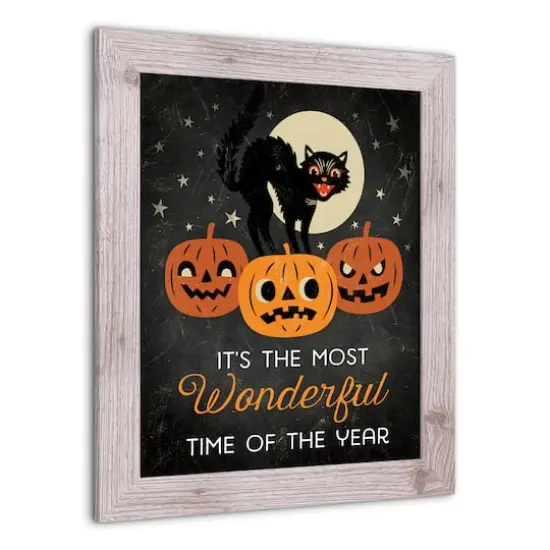 It's the Most Wonderful Time of the Year 16" x 20" Western White Framed Print {3}