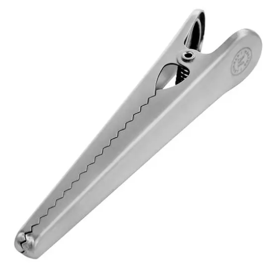 Martha Stewart Silver Stainless Steel Bag Clip Set, 4ct. {7}