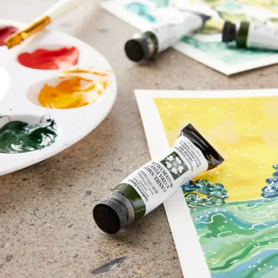 Daniel Smith Extra Fine&trade; Watercolor, 5mL Undersea Green {4}