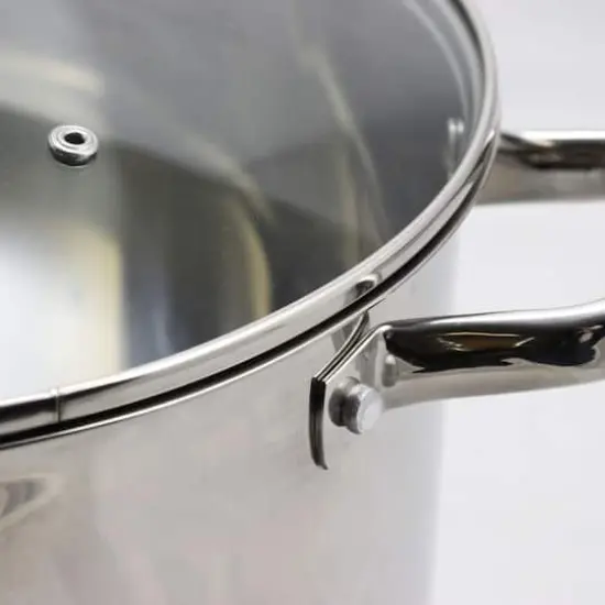 Oster Adenmore 16qt. Stainless Steel Stock Pot With Tempered Glass Lid {3}