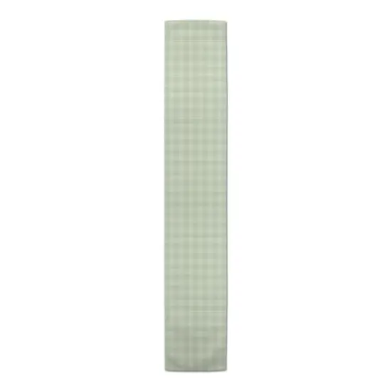 Green Plaid Pattern 1 16" x 72" Poly Twill Table Runner {4}