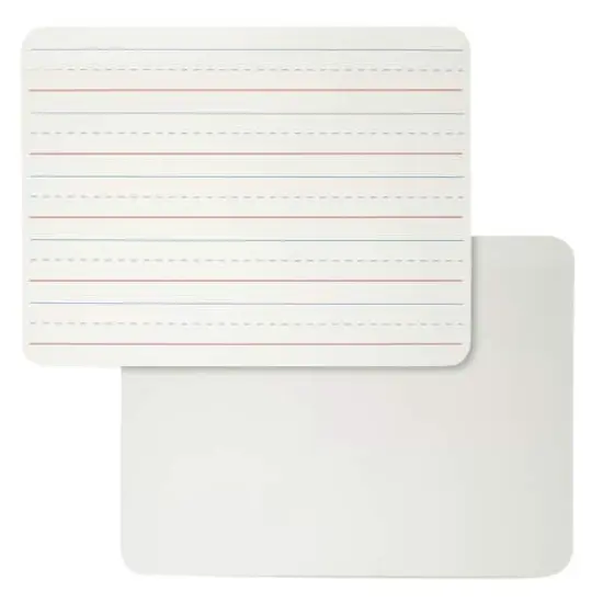 Charles Leonard Two-Sided Plain & Lined Magnetic Dry Erase Lap Boards, 3ct. {3}