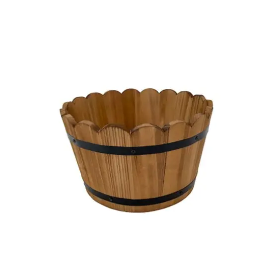 10" Wood & Metal Barrel by Ashland&reg; {3}