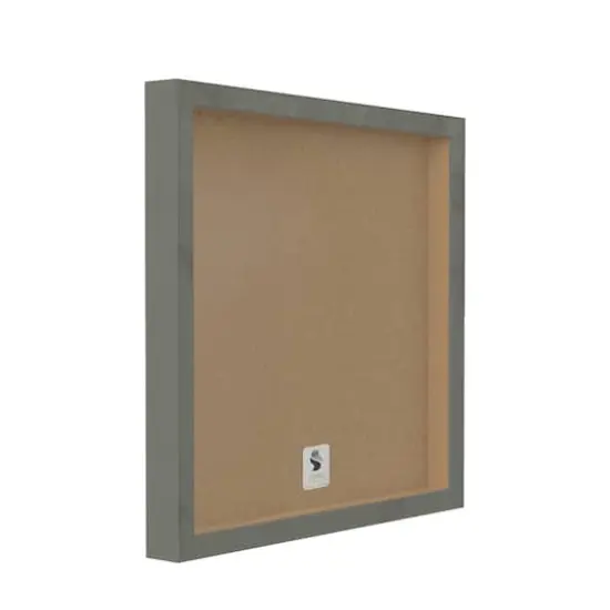 Stupell Industries America My Sweet Home Daisy Wreath Framed Giclee Art Gray {5}