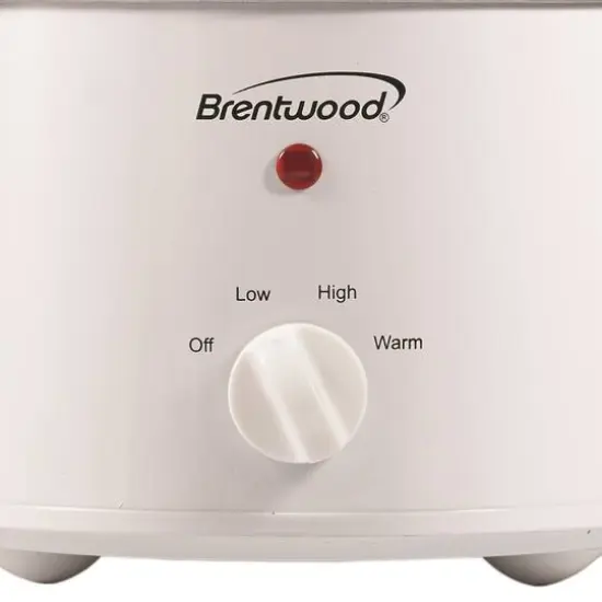 Brentwood 1.5qt. White Slow Cooker {3}