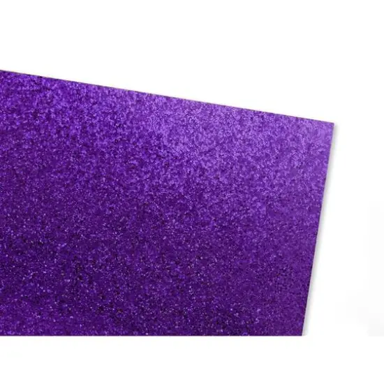 PA Vinyl Glitter Texture Iron On Stretch Vinyl Purple {3}