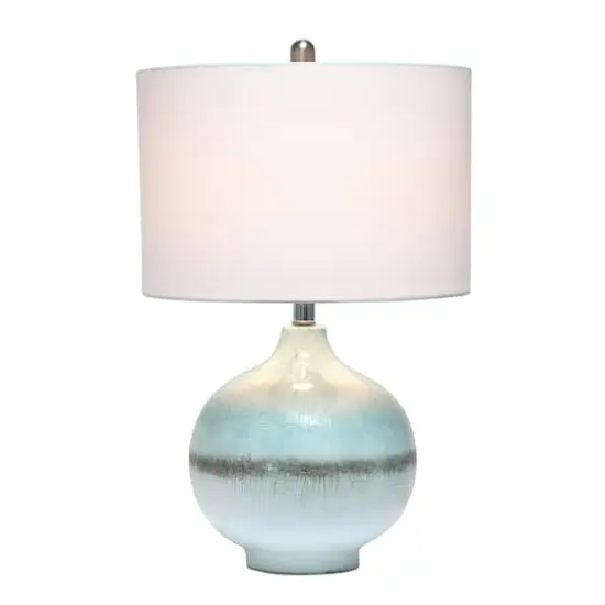 Lalia Home Bayside Horizon 24" Table Lamp with Fabric Shade {3}