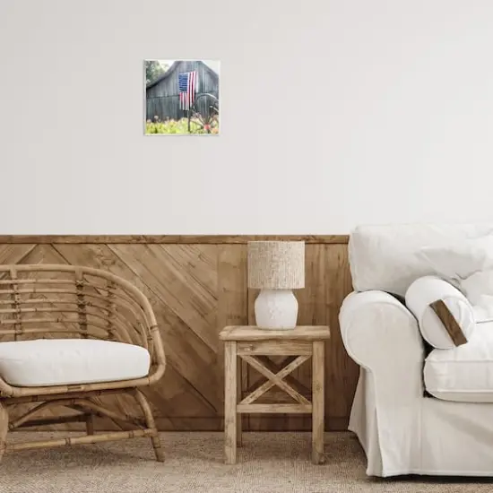 Stupell Industries Americana Barn Floral Farmland Wall Plaque Art {3}