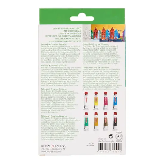 Talens Art Creation 8 Color Gouache Set {3}