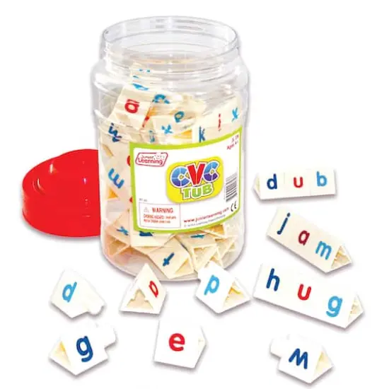 Junior Learning&reg; CVC Tub, Set of 90 {1}