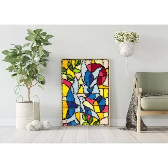 Leisure Arts&reg; Doves Latch Hook Kit {8}