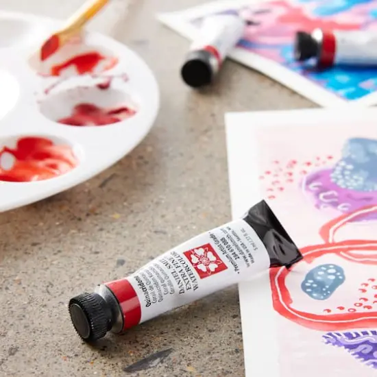 Daniel Smith Extra Fine™ Watercolor, 5mL Quinacridone Coral {4}