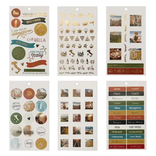 Italy Sticker Book by Recollections&trade; {4}