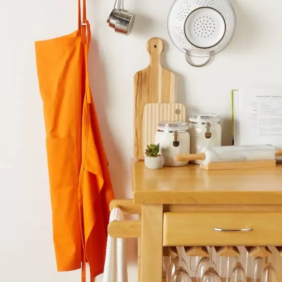 DII&reg; XL Chef Apron Orange {5}