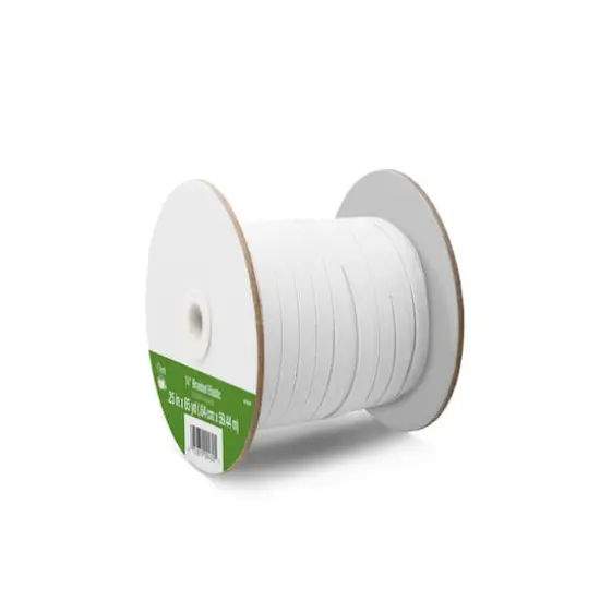 Dritz&reg; 1/4" White Braided Elastic {3}