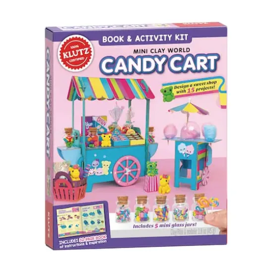 Mini Clay World Candy Cart {1}