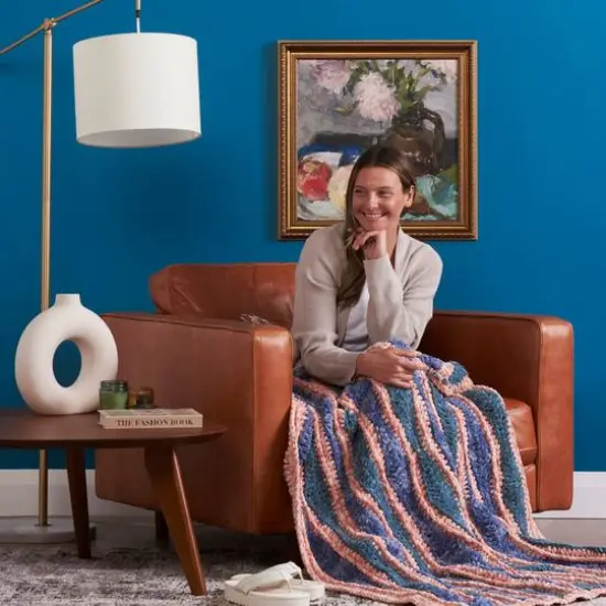 2 Pack Bernat&reg; Blanket Mist-ical&trade; Yarn Purple Sky {6}