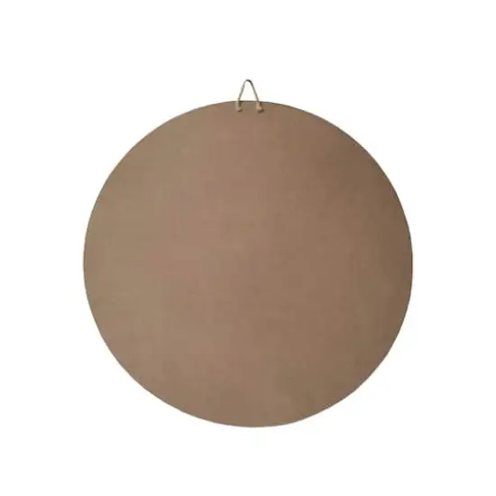 18" Greywashed Round Plaque by Make Market&reg; {5}