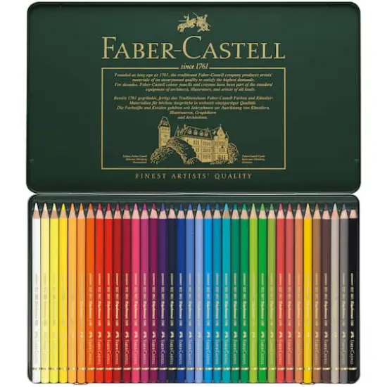 Faber-Castell Polychromos 36 Color Pencil Set {4}