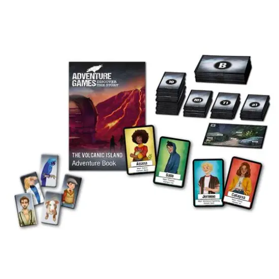 Thames & Kosmos Adventure Games: The Volcanic Island {4}