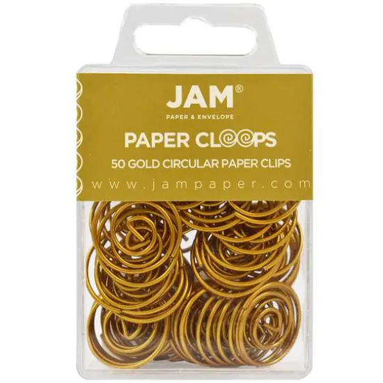 JAM Paper Circular Paper Cloops Rose Gold {2}