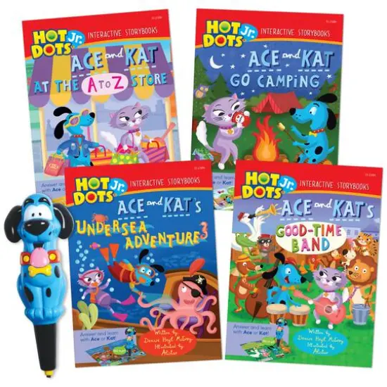 Hot Dots Jr. Ace & Kat's Interactive Storybook Set {1}